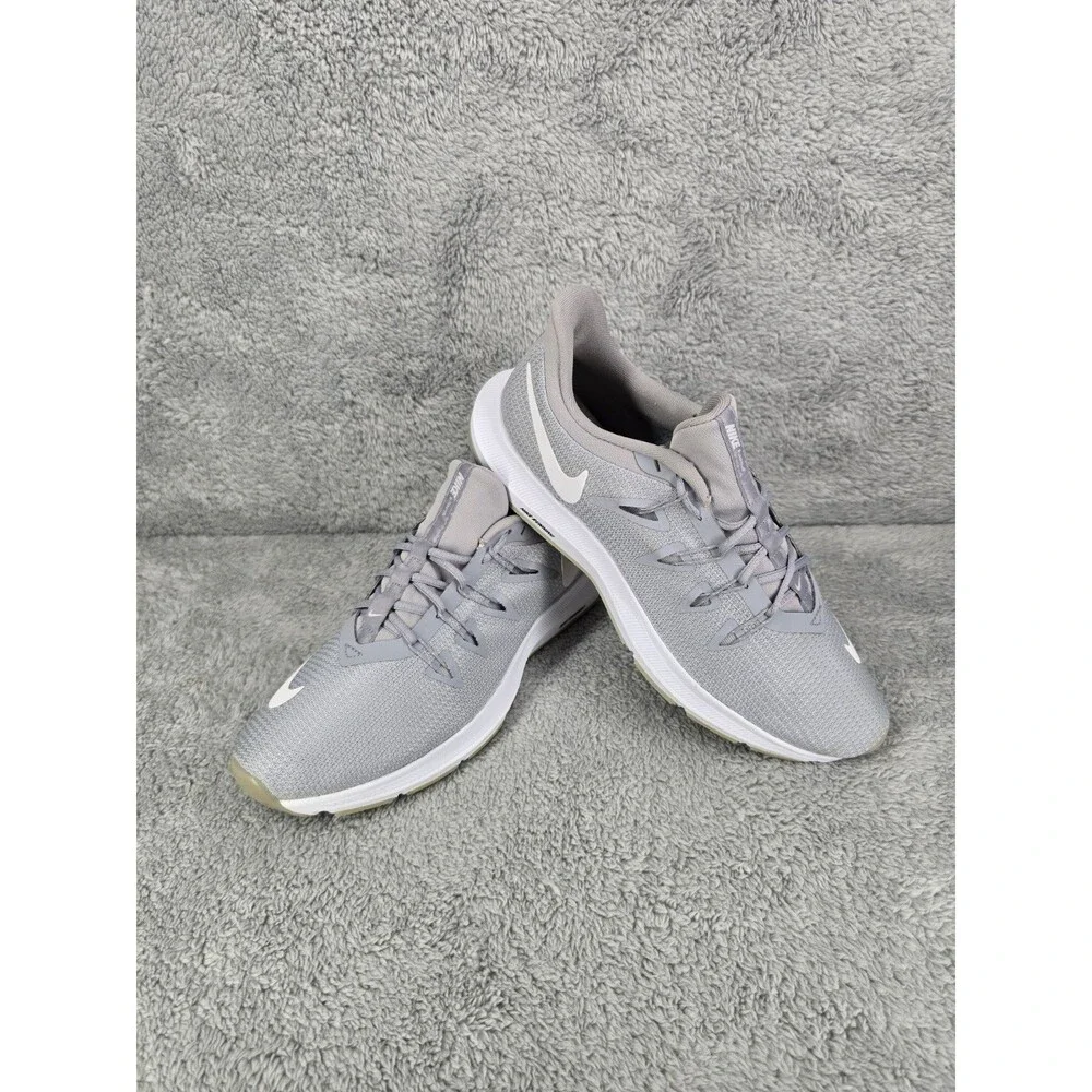 Nike Shoes Mens Size 7.5 Quest Sneakers Gray White Running Athletic